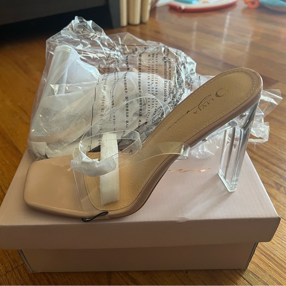 Open toe heel sandals - Picture 4 of 6